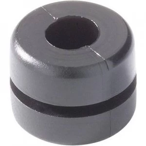 Image of HellermannTyton HV1212 PVC BK N1 Cable grommet Terminal max. 4mm PVC Black