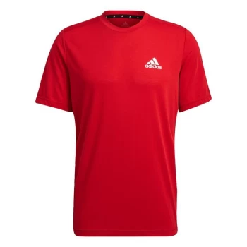 Image of adidas AEROREADY Designed 2 Move Feelready Sport T-Shirt - Red