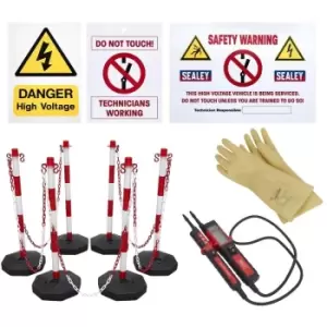 Image of Sealey - HVPDCOMBO High Voltage Maintenance Combo