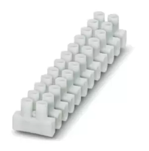 Image of Phoenix Contact Terminal Strip, 0.75 6 mm, 41A, 6mm, Screw Terminals, POLYPROPYLENE, 450 V