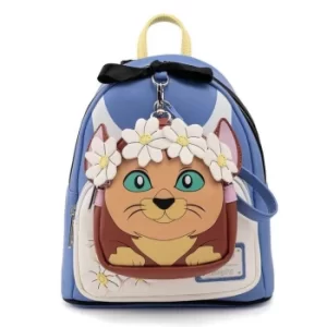 Image of Loungefly Disney Alice In Wonderland Cosplay Mini Backpack With Detachable Mini Wristlet