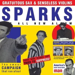 Image of Sparks - Gratuitous Sax & Senseless Violins Yellow Vinyl