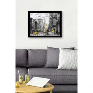 Image of SC1037 Multicolor Decorative Framed MDF Painting