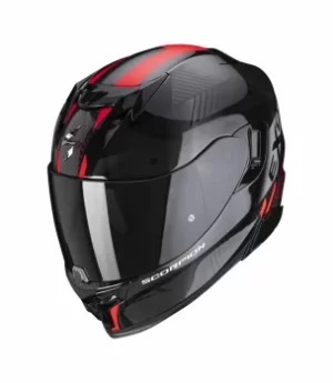 Image of Scorpion Exo-520 Laten Red Motorcycle Helmet