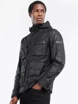 Image of Barbour International Hooded Mechanical A7 Wax Jacket