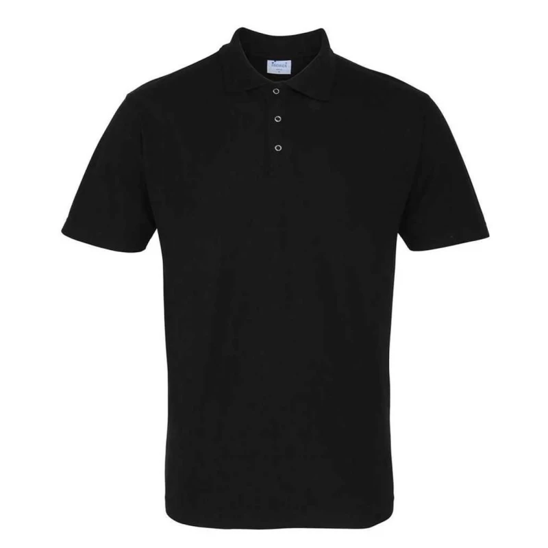 Image of Premier Premier Men Studded Polo Shirt in Black Size: X-Small Black XS Male 5063693809263
