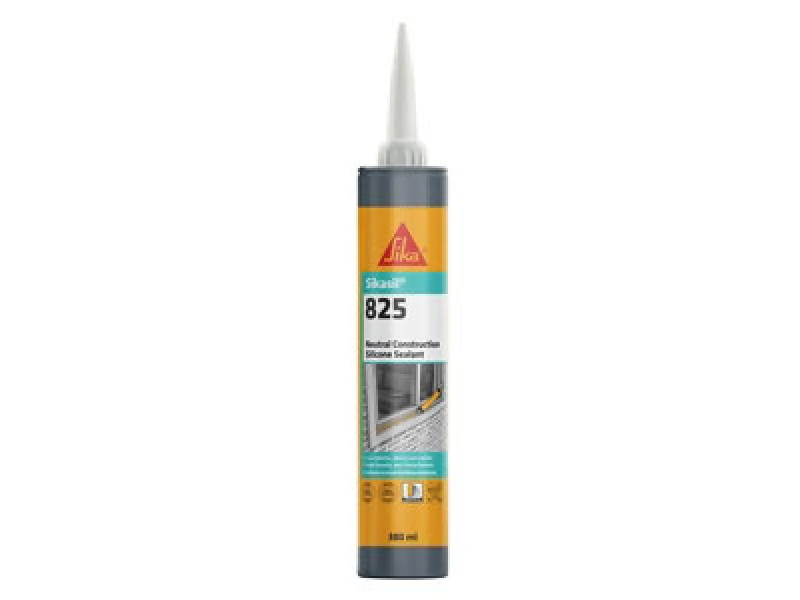 Image of Everbuild Sika 835413 Sikasil-825 Silicone Sealant Portland Stone 380Ml Evb835413