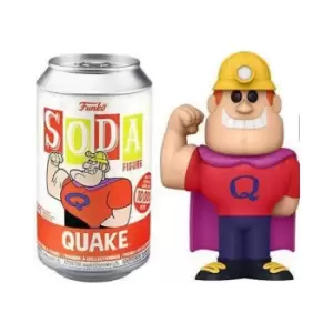 Image of Quaker Oats Quake Vinyl Soda in a Collector Can