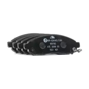 Image of ATE Brake pad set 13.0460-5783.2 Brake pads,Brake pad set, disc brake NISSAN,NP300 Navara Pickup (D40),Pathfinder III (R51)