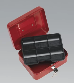 Image of Sealey SCB2 Key Lock Cash Box 200 x 160 x 90mm