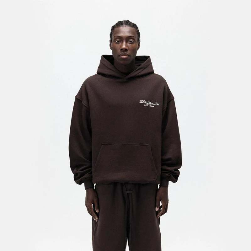 Image of Tela Cruz Mens Over the Head Hoodie Java male X Small