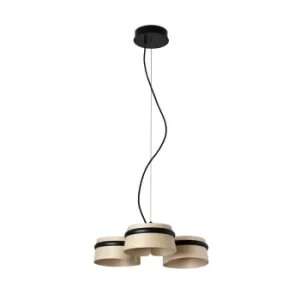 Image of Loop Integrated LED Pendants Wood, 2700K