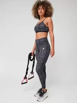 Image of adidas Womens Performance Leggings (1/1) - BLACK/MULTI, Black/Multi, Size XS, Women