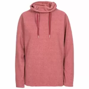 Image of Trespass Womens/Ladies Jeannie Fleece Hoodie (XS) (Dark Rose)