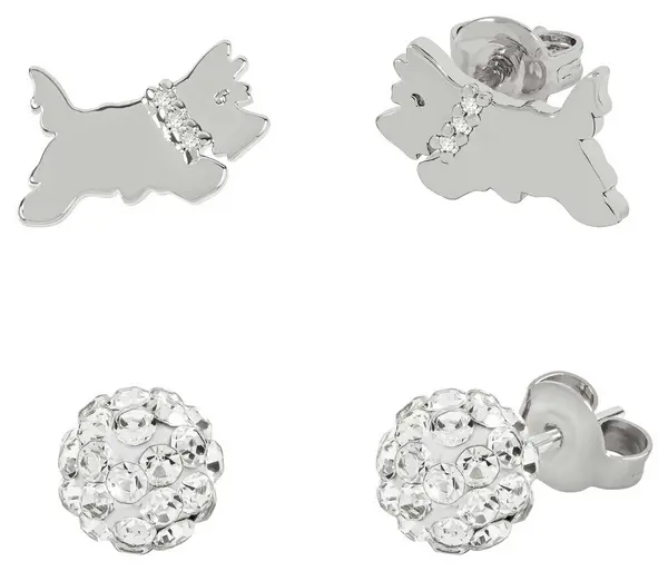Image of Radley RYJ1313S Set of 2 Pairs of Stud Earrings Jewellery