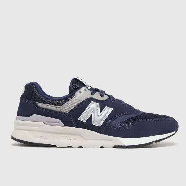 Image of New Balance 997 trainers in navy Navy UK 12.5 (EU 47 1/2)