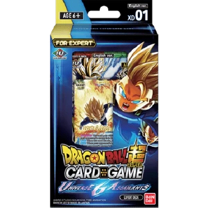 Image of Dragon Ball Super TCG XD01 Universe 6 Assailants Expert Deck