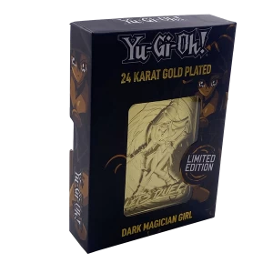 Image of Dark Magician Girl (Yu-Gi-Oh) Gold Limited Edition Collectable Ingot