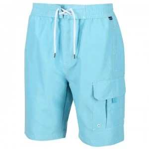 Image of Regatta Hotham III Swim Shorts - Maui Blue