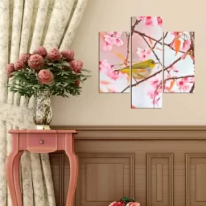 Image of 3MDF-021 Multicolor Decorative MDF Painting (3 Pieces)