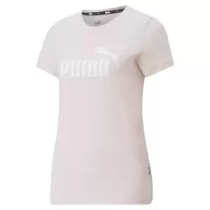 Image of Puma No1 Logo QT T Shirt - Pink