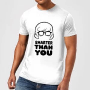 Image of Scooby Doo Smarter Than You Mens T-Shirt - White - M