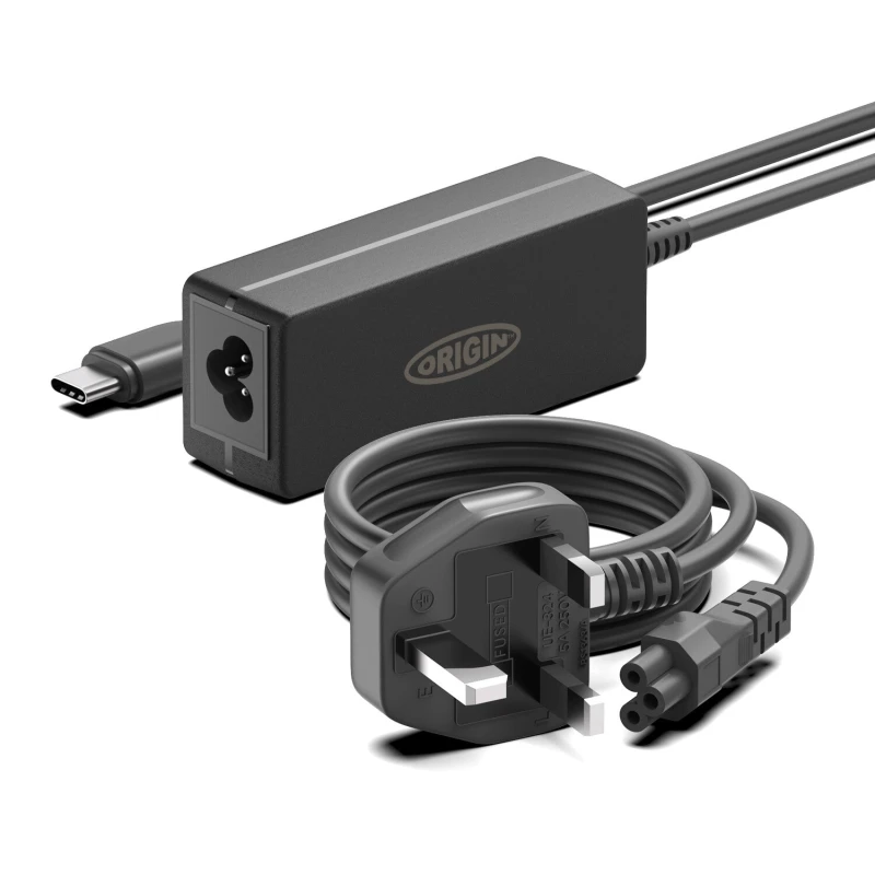 Image of Origin Storage Origin Storage Origin 65W USB-C Adapter with UK Cable OS-C65W