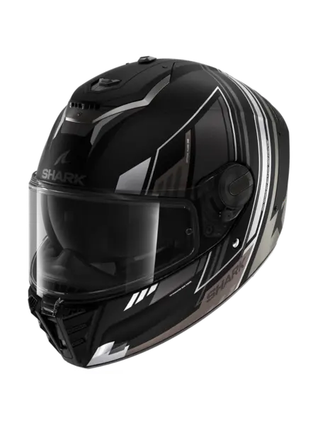 Image of Shark Spartan RS Byhron Mat Black Anthracite Chrom KAU Full Face Helmet L
