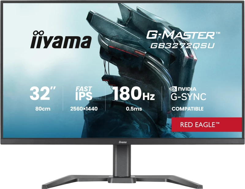 Image of iiyama G-MASTER GB3272QSU-B1 computer monitor 80cm (31.5") 2560