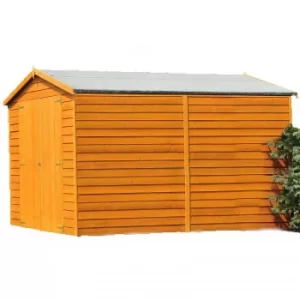 Image of Shire Shed Overlap Double Door 10x8 No Windows