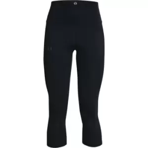Image of Under Armour Armour Rush Tonal Capri Tights Womens - Black