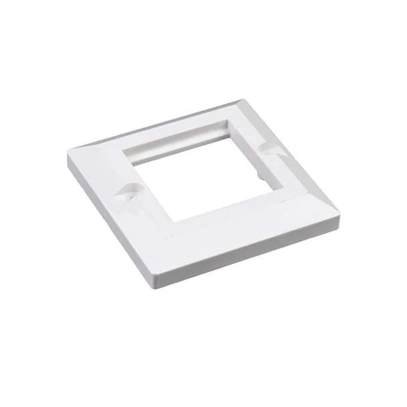 Image of FDL BEVELLED 86 x 86mm MODULAR FACEPLATE - 1 GANG / 2 MODULES