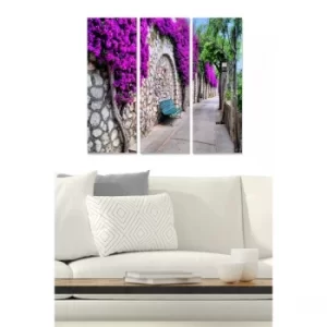 Image of MDF132547757 Multicolor Decorative MDF Painting (3 Pieces)