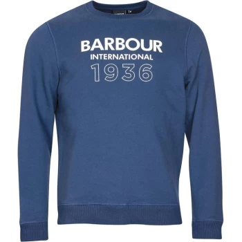 Image of Barbour International Charge Sweatshirt - Blue