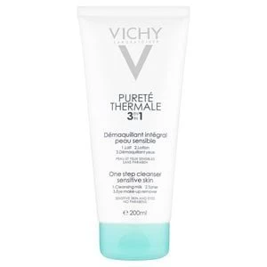 Image of Vichy Purete Thermale 3-in-1 One Step Make-Up Remover 200ml