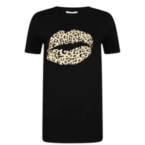 Image of Linea Nightdress Womens - Black