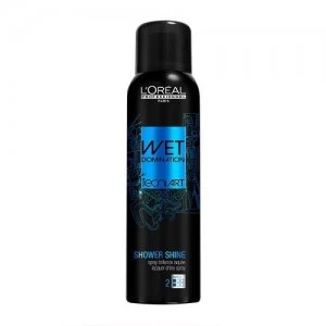 Image of LOreal Professionnel Tecni Art Wet Domination Shower Shine Hair Styling Spray 160ml