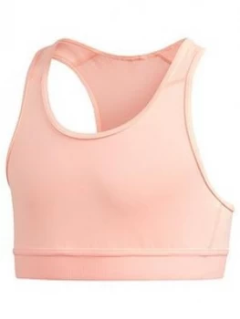 Image of Adidas Junior Girls Training Bra - Pink
