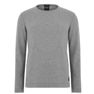 Image of Boss Tempest Long Sleeve T Shirt - Grey