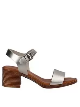 Image of Hush Puppies Gabby Sandal - Gold, Metal, Size 8, Women