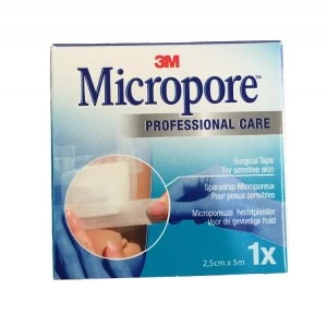 Image of Micropore Surgical Tape 2.5cm x 5m