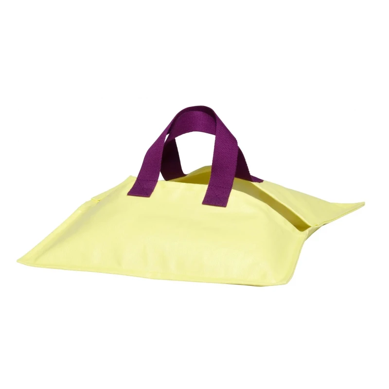 Image of La Cerise sur le Gateau Womens Bag La Cerise sur le Gateau Lona Jaune Female 36x36x1 cm