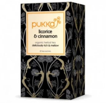 Image of Pukka Licorice & Cinnamon Tea 20 Sachets