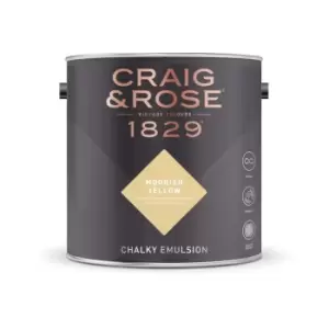 Image of Craig & Rose Chalky Emulsion Moorish Yellow - 5L