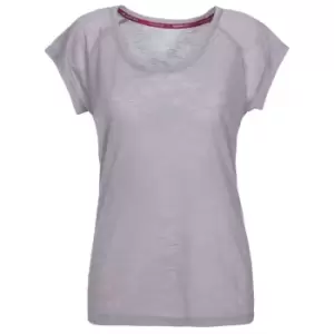 Image of Trespass Womens/Ladies Newby Active T-Shirt (XXS) (Platinum)