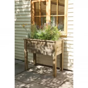Image of Forest Garden Wooden Bamburgh Planter Table