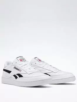 Image of Reebok Club C Revenge Mu, White/White/Black, size: 10+, Male, Trainers, EG9270