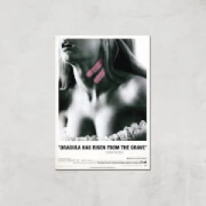 Image of Dracula Has Risen From The Grave Giclee Art Print - A2 - Print Only