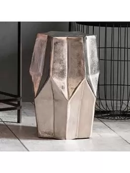 Image of Hometown Interiors Atherton Side Table Silver