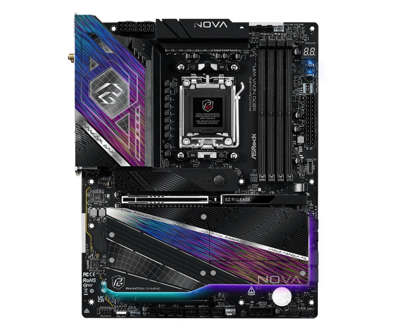 Image of Asrock X870 Nova WIFI (Socket AM5) DDR5 ATX Motherboard